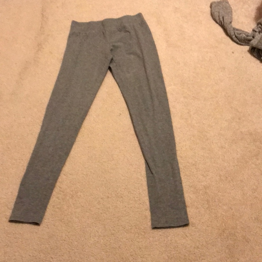 Gray cotton Target leggings
